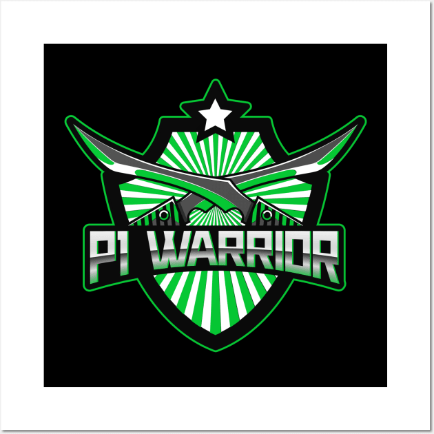 Ethical Hacker - Bugcrowd P1 Warrior Wall Art by Cyber Club Tees